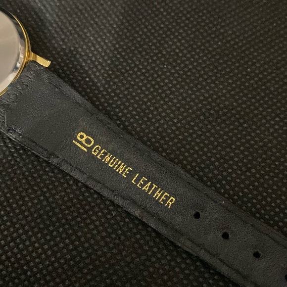 Vintage Starlight unisex Hair dresser Shears watch genuine leather Band - used - Picture 6 of 9